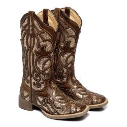 BOTA TEXANA FRANCA BOOTS HOOPER FEMININA TODA COM ... - FRANCABOOTS 