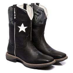 BOTA TEXANA FRANCA BOOTS MASCULINA SOLA JUMP ESTRE... - FRANCABOOTS 