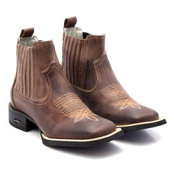 BOTINA TEXANA BICO QUADRADO FB111 FRANCA BOOTS - ... - FRANCABOOTS 