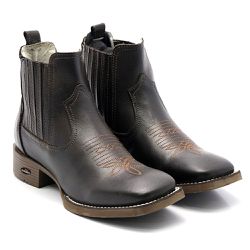 BOTA BOTINA COURO BOVINO FB002 FRANCA BOOTS - 201... - FRANCABOOTS 
