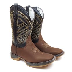 BOTA TEXANA FRANCA BOOTS MASCULINA BORDADA - FB20... - FRANCABOOTS 