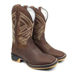 BOTA TEXANA FRANCA BOOTS MASCULINA BORDADA - FB202... - FRANCABOOTS 