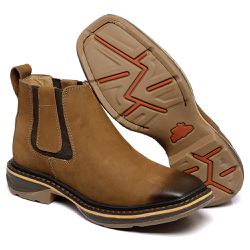 BOTINA TEXANA FRANCA BOOTS SOLADO JUMP BICO QUADRA... - FRANCABOOTS 