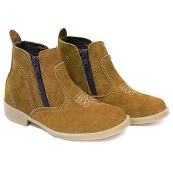 BOTINA INFANTIL EM COURO - 101910 - FRANCABOOTS 