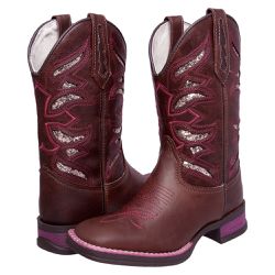 BOTA TEXANA FEMININA CRUZ E RECORTES A LASER FRANC... - FRANCABOOTS 