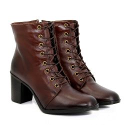 BOTA FEMININA SALTO ALTO FIRENZE - PINHÃO 9032 - F... - FRANCABOOTS 