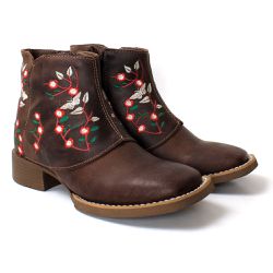 BOTA TEXANA FEMININA BORDADA FB78 - FB202078 - FRANCABOOTS 