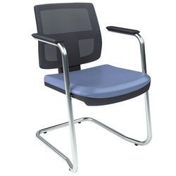 Cadeira Brizza Tela Aproximação S - Plaxmetal - c... - FRANCOLIVETTI