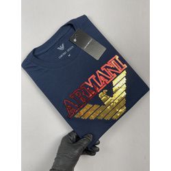 CAMISETA ARMANI, RECORTADA,MASCULINA 