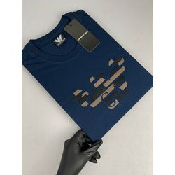 CAMISETA ARMANI, RECORTADA,MASCULINA 