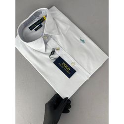 CAMISA SOCIAL RL MANGA CURTA - 30090 - FRANCO OUTLET