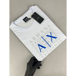 CAMISETA ARMANI, RECORTADA,MASCULINA 