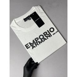 CAMISETA ARMANI, RECORTADA,MASCULINA 