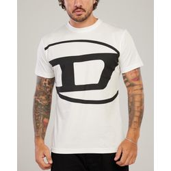 CAMISETA ALGODÃO EGIPCIO DIESEL - 9697 - FRANCO OUTLET