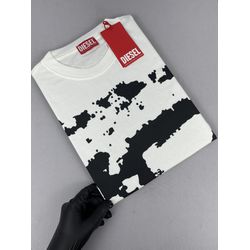 CAMISETA ALGODÃO EGIPCIO DIESEL - 9712 - FRANCO OUTLET