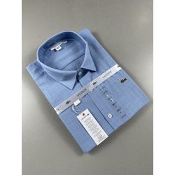 CAMISA SOCIAL MANGA CURTA LINHO LCO - 30119 - FRANCO OUTLET