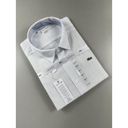 CAMISA SOCIAL MANGA CURTA LINHO LCO - 30118 - FRANCO OUTLET