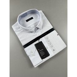 CAMISA SOCIAL MANGA LONGA AMS - 30115 - FRANCO OUTLET