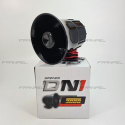 Sirene Eletrônica - 24V - 0,8A/15W - DNI3200 - 118... - Franpel Distribuidora de Peças Automotivas