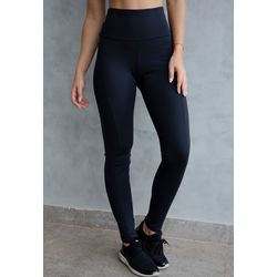 Legging Frelith Com Bolso Alto Básica - PRETO - FRELITH