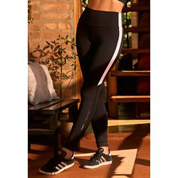 Legging Fitness Frelith com Faixa Duo - PRETO - FRELITH