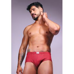 Slip Frelith Trabalhada Lisa - VERMELHO TERRA - FRELITH