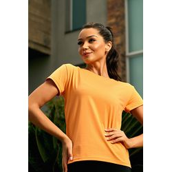 T-shirt Fitness Frelith New Trip - LARANJA - FRELITH