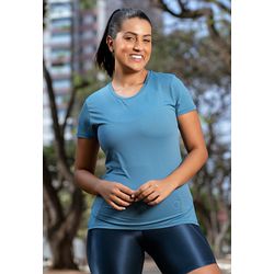 Blusa Fitness Frelith - AZUL - FRELITH