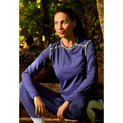 Blusa de Proteção UV Frelith Feminina Costura Tran... - FRELITH