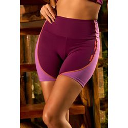 Short Fitness Frelith com Faixa Curvada - ROXO - FRELITH