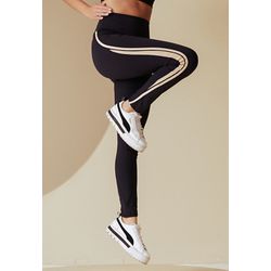 Legging Fitness Frelith com Recorte e Viés - PRETO - FRELITH