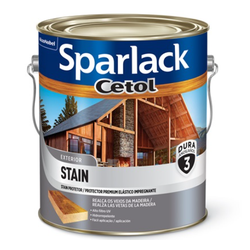 Verniz Coral Sparlack Cetol Stain Acetinado 3.6LT - Friaça Tintas e Materiais de Construção 