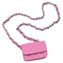 Cinto Mini Bag Rosa Com Corrente Isis - isis-rs - FRIEDEN