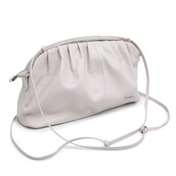 Bolsa Clutch Off White Couro Legitimo Alicia Fried... - FRIEDEN