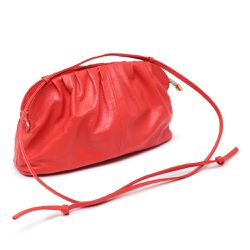 Bolsa Clutch Laranja Coral Couro Legitimo Alicia -... - FRIEDEN