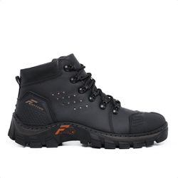 Bota Masculina Biqueira em PVC Coturno Para Trabal... - FRONTINNI