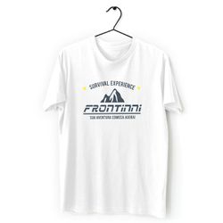 Camiseta Frontinni Algodão Branca Survivel - 77113 - FRONTINNI