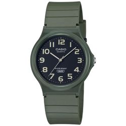 RELOGIO CASIO PULSO COLLECT VERDE - mq-24uc-3bdf-s - FULL VINYL STORE