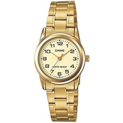 Relógio Casio Collection Mini Analógico dourado - ... - FULL VINYL STORE