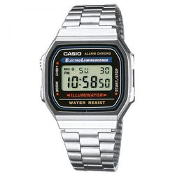 RElÓGIO CASIO ILLUMINATOR VINTAGE PRATEADO GRANDE ... - FULL VINYL STORE