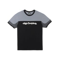 Tee HIGH Crew Black - ts513.02s - FULL VINYL STORE