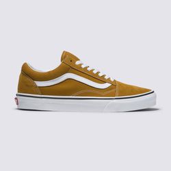 TÊNIS VANS OLD SKOOL GOLDEN BROWN - VN0005UF1M7 - FULL VINYL STORE