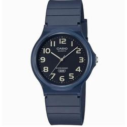 RELOGIO CASIO PULSO COLLECT AZUL - mq-24uc-2bdf-sc - FULL VINYL STORE