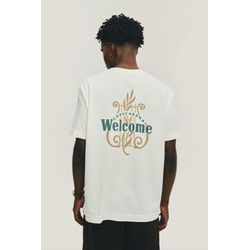 WELCOME Tshirt Arpa Off White - 1015601 - FULL VINYL STORE