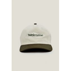 WELCOME Bone Sunny Strapback Green & Off White - 3... - FULL VINYL STORE