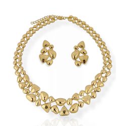CONJUNTO FOLHEADO A OURO 18K LARA - CEB2937-1F132 - Gabriela Ribeiro