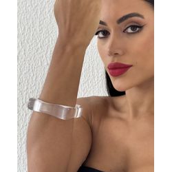 BRACELETE ACRILICO TRANSPARENTE QUADRADO - BRA225... - Gabriela Ribeiro