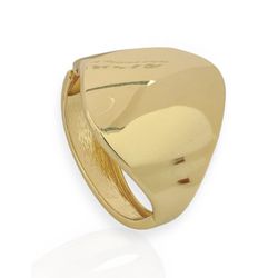 BRACELETE FOLHEADO A OURO 18K E PRATA GEOMETRICO ... - Gabriela Ribeiro
