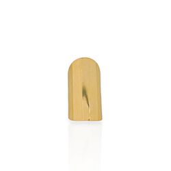 ANEL FOLHEADO A OURO 18K TUBO LISO REGULAVEL - AN... - Gabriela Ribeiro
