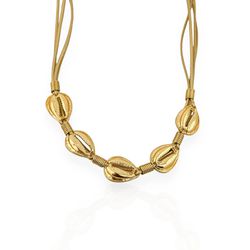 CHOKER FOLHEADA A OURO BUZIOS - COL8727F - Gabriela Ribeiro